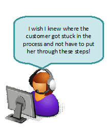 frustrated contact center agent