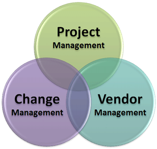 project, change, and vendor management